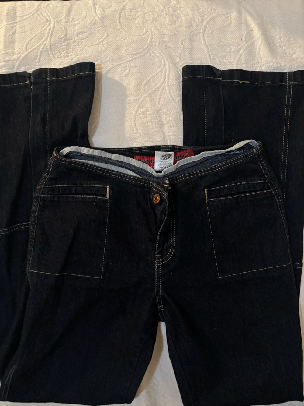 Parasuco Dark Indigo Boot Cut Jeans